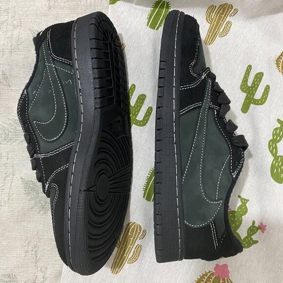 Nike Jordan 1 Low OG x Travis Scott "Black Phantom" - Picture 9 of 9